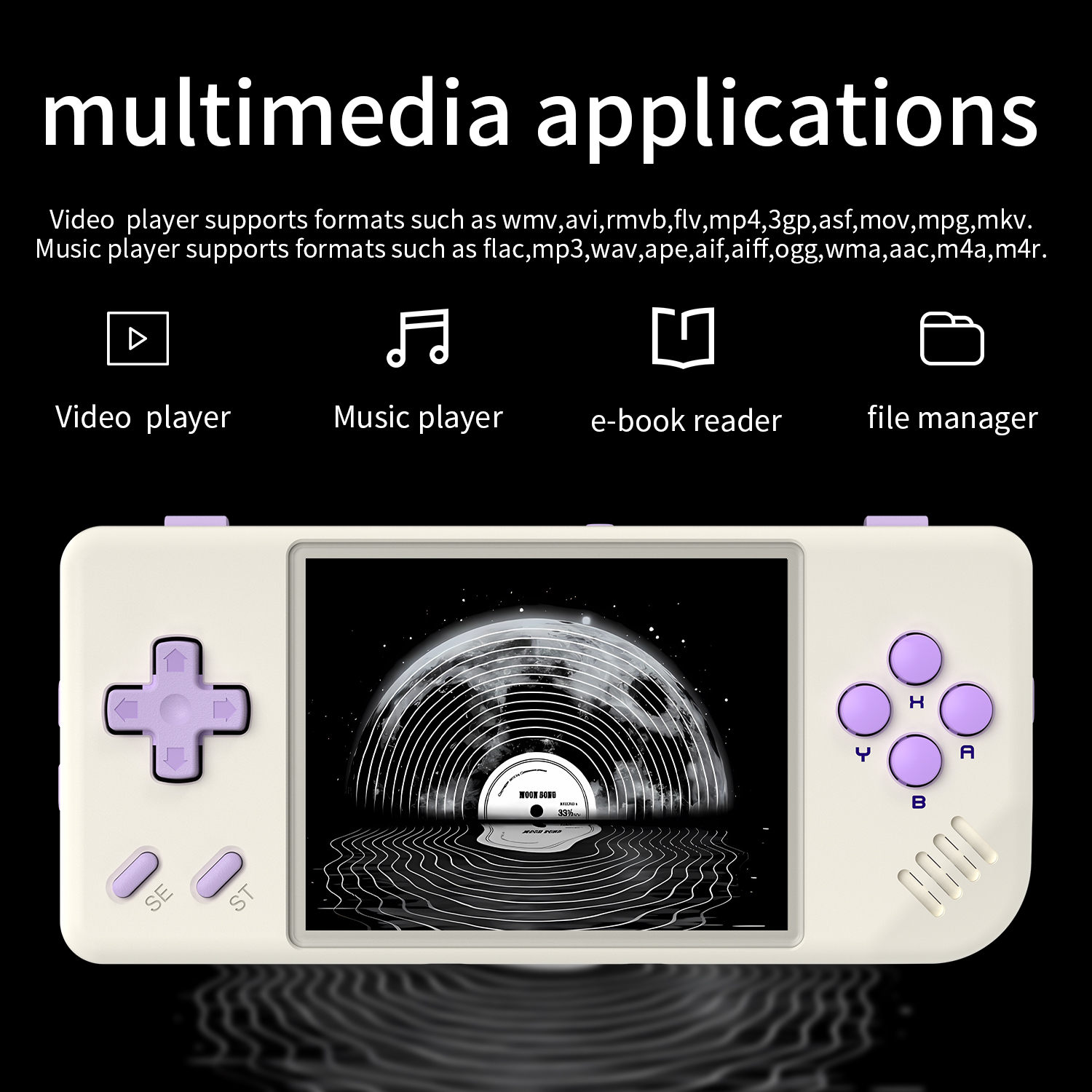 Anbernic RG28XX Portable Retro Game Console - 30 Emulators