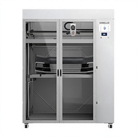 Imprimante 3D grand format en fibre de carbone avec nivellement automatique intelligent par IA, buse haute température, taille d'impression de 2400 mm pour modèles d'affichage