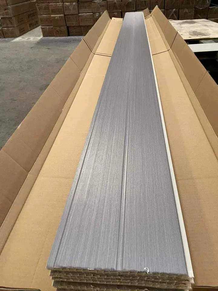 Lightweight Traditional PVC Ceiling Panels Moisture-Proof Fluorescent ...