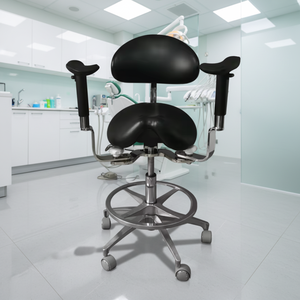 <span class=keywords><strong>Tabouret</strong></span> dentaire réglable avec accoudoir <span class=keywords><strong>tabouret</strong></span> de <span class=keywords><strong>dentiste</strong></span> pour procédure dentaire chaise d'assistant dentaire - Product Image 2