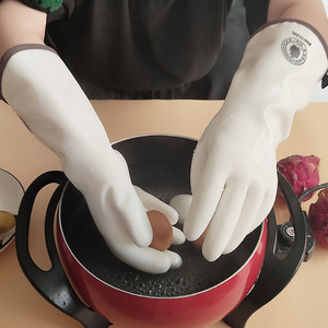 Gants résistants aux hautes et basses températures, isolation thermique, <span class=keywords><strong>anti</strong></span>-<span class=keywords><strong>chaleur</strong></span>, pour <span class=keywords><strong>barbecue</strong></span>, cuisson, gants en silicone liquide de qualité alimentaire - Product Image 6
