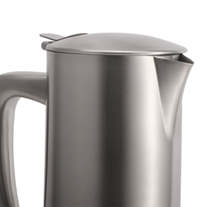 Pot Moka italien personnalisé moderne en acier inoxydable double valve machine à espresso avec poignée <span class=keywords><strong>grande</strong></span> <span class=keywords><strong>capacité</strong></span> - Product Image 5