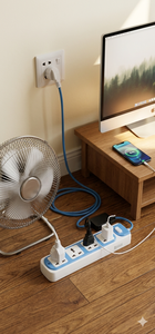 Universal Outdoor Waterproof <b>Socket</b> Electric Power Strip <b>Extension</b> Cute Cord Roll - Product Image 6