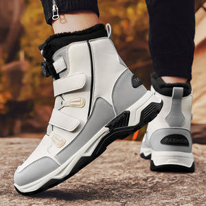 Sepatu Bot Salju Hangat Berbahan Fleece untuk Luar Ruangan, Sepatu Ski Musim Dingin, Sepatu Bot Katun Tinggi untuk Pria dan Wanita - Product Image 2