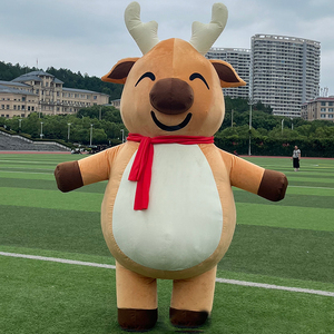 Diseño personalizado inflable Halloween adulto Unisex oso mascota disfraz <span class=keywords><strong>para</strong></span> <span class=keywords><strong>carnaval</strong></span> al aire libre centro comercial interactivo accesorios de calentamiento - Product Image 5