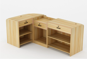 Cửa hàng tiện lợi quầy lễ tân thương mại cho quầy bar nhỏ góc quầy tích hợp thu ngân thuốc lá tủ rượu cho lễ tân - Product Image 4