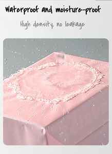 CFC Pink Color Express PE Bag Factory Buen precio de descuento Entrega rápida Mailing Wholesale Bolsa de embalaje de plástico polivinílico impermeable - Product Image 3