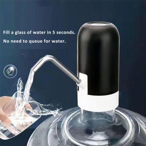 เครื่องจ่ายน้ำแบบพกพา1แกลลอน3อันปั๊มไฟฟ้าอัตโนมัติแบบไม่ต้องสัมผัส USB แบบชาร์จไฟได้สำหรับบรรจุขวด - Product Image 5