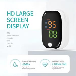 Oxymètre de pouls à doigt LK89 pour usage domestique et hospitalier, affichage LED, alimentation électrique, <span class=keywords><strong>mesure</strong></span> de l'oxygène sanguin et de la fréquence cardiaque, dispositif médical - Product Image 4