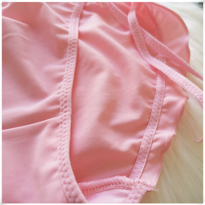 Lingerie drôle d'oreille <span class=keywords><strong>de</strong></span> chat en soie <span class=keywords><strong>de</strong></span> satin <span class=keywords><strong>de</strong></span> couleur unie culotte <span class=keywords><strong>de</strong></span> <span class=keywords><strong>dames</strong></span> sans couture <span class=keywords><strong>de</strong></span> femmes sous-vêtements - Product Image 6