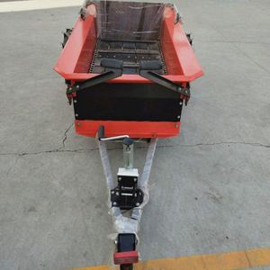 Esparcidora de Estiércol Autopropulsada Roja Mini, Remolques Esparcidores de Estiércol, Esparcidoras de Fertilizantes Orgánicos Accionadas por Tractor - Product Image 2