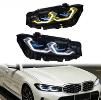 Phare de voiture LED style Ikon, double couleur DRL, Plug and Play, pour BMW Série 3 G20 G28 2023 2026