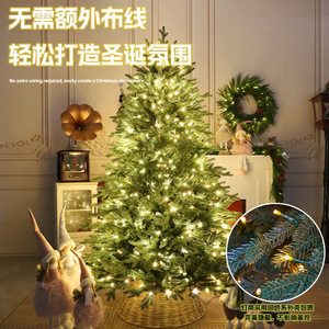 ต้นคริสต์มาสประดับไฟสำเร็จรูป ยี่ห้อ Lamp Fairy Pure PE ขนาด 1.2ม.-3ม. ต้นสนประดิษฐ์ขนาดใหญ่ ตกแต่งบ้าน - Product Image 4