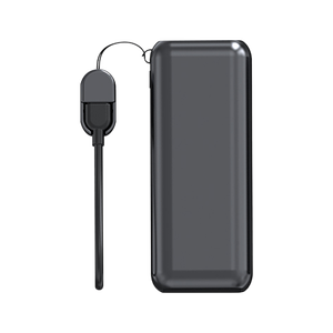 Factory Direct Black 10000mAh Power Bank 10000 22.5W <b>Type</b>-<b>C</b> Input PC Fireproof Material For Daily Commute - Product Image 2