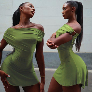 Verified Supplier Green Tight Dress Breathable Polyester Fabric |  Alibaba.com