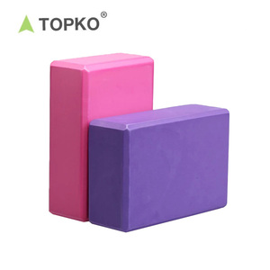 Topko Biểu Tượng Tùy Chỉnh Từ 50 Pcs Trọng Lượng Nhẹ Không Mùi Yoga Khối Độ Ẩm Bằng Chứng Mật Độ Cao EVA Bọt Yoga Khối - Product Image 4
