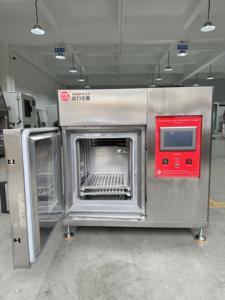 Nem Kontrolü / İklimsel Çevre <span class=keywords><strong>Test</strong></span> Cihazı ile Sabit Küçük Boyutlu 50L Paslanmaz Çelik Sıcaklık ve Nem Odası - Product Image 4