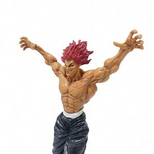 Figurines d'action de dessin animé Ganyuan, nouvelle <span class=keywords><strong>série</strong></span> Baki, Zero Hanma Yujiro, anime japonais, PVC unisexe, Figuras De 22CM, figurine <span class=keywords><strong>Death</strong></span> <span class=keywords><strong>Note</strong></span> - Product Image 1