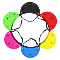 J210 Orff Foot Bell Set, 6 Pieces Per Set (mixed Colors)