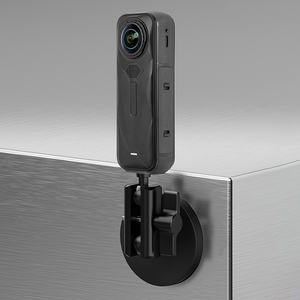 แท่นยึดกล้องแอคชั่นแบบแม่เหล็กยืดหยุ่น Takenoken สำหรับ Go Pro 13 <span class=keywords><strong>Osmo</strong></span> Action 5 อะลูมิเนียมอัลลอยด์ หัวบอลขนาด 17 มม. อะแดปเตอร์ยึด - Product Image 2