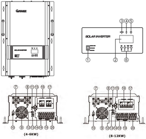 Growatt 3Phase Hybrid Grid Complete <strong>Solar</strong> Energy <strong>Panel</strong> <strong>System</strong> 3Kw Module Inverter Kit for Home 20 Kw 10 Kw Kit Solaire Complet - Product Image 5