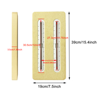 Boîtes de fixation pour hydrofoil, supports pour planche de surf, bouchons pour foil, double boîte US avec PVC