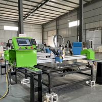 Draagbare Mini Gantry-stijl Goedkope Prijs 4020 4015 Draagbare CNC Plasma 3000W 2000W Snijmachine