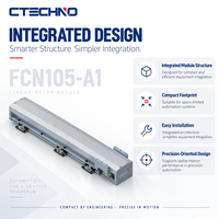 CTECHNO FCN105-A1 – Actuateur linéaire à entraînement direct de haute précision avec moteur linéaire intégré pour l'automatisation industrielle