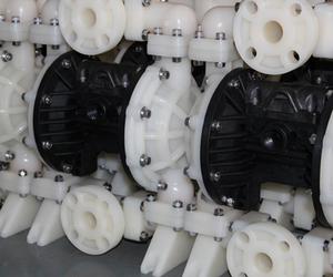 Bomba de Diafragma Operada por Aire, Resistente a Productos Químicos Ácidos como <span class=keywords><strong>H2SO4</strong></span>, HCL y HNO3 - Product Image 6