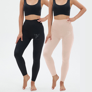 Higienis EIA legging pembentuk tubuh kustom kontrol perut celana pembentuk tubuh ramping paha pengangkat mulus pinggang tinggi untuk wanita - Product Image 4