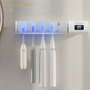 Fabrication brevetée mini stérilisateur ultraviolet portable support de désinfectant boîte de stérilisateur UVC LED désinfecteur de brosse à dents