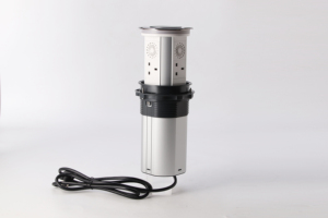 Nhanh Chóng Sạc Không Dây Cung Cấp Đồ Nội Thất Điện Nâng Văn Phòng Bàn Điện USB Sạc Bảng <span class=keywords><strong>Pop</strong></span> up Ổ Cắm Điện Cho Nhà Bếp - Product Image 4