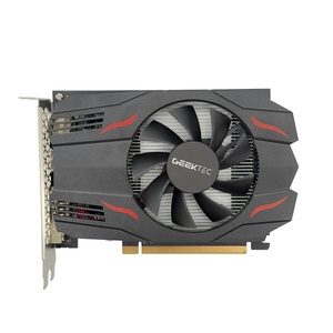 GEEKTEC RX560 4GB DDR5 GPU PCI 128-Bit DirectX 12 HD เดสก์ท็อปใหม่โปรไฟล์ต่ำประสิทธิภาพสูงการ์ดกราฟิกสำหรับเล่นเกมชิปเซ็ต AMD G - Product Image 1