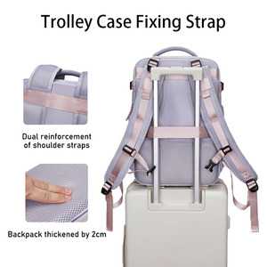 Mochila Premium Impermeable para Portátil con Carga USB, Gran Capacidad, Panel Trasero Acolchado Transpirable, Casual, para Viajes de Negocios y Aire Libre - Product Image 6