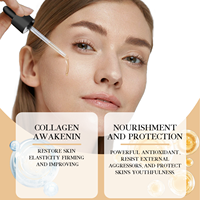 Sérum de lifting facial original en marque propre, soin de la peau coréen, lissant, anti-âge, sérum pour le visage au collagène avec acide hyaluronique