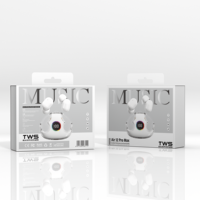 Boîte d'emballage Bluetooth sans fil pour écouteurs ANC TWS Boîtes en plastique avec conception personnalisée