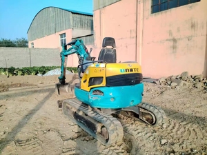 Mini-excavatrice Kubota U30 d'occasion, machine compacte d'origine japonaise, modèle U30, utilisée pour les mini-excavatrices U-20 U-30S, cabine ouverte, 3 tonnes - Product Image 3