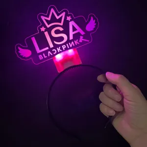 Tùy chỉnh Acrylic Kpop LED Light Stick buổi hòa nhạc GLOW STICK