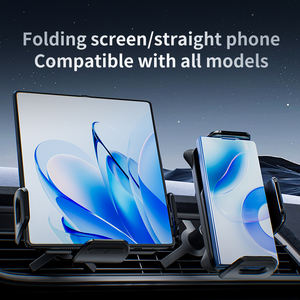 Chargeur sans fil pour voiture avec support pliable à écran rotatif à 360°, anti-vibration, 15W, RGB, pour Z Fold <span class=keywords><strong>7</strong></span> Q300, vente en gros de gadgets électroniques - Product Image 4