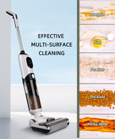 Aspirateur intelligent tout-en-un sans fil, humide et sec, autonettoyant avec assistant vocal