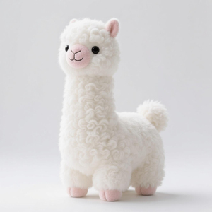 Đồ chơi nhồi bông Alpaca thiết kế tùy chỉnh, đồ chơi nhồi bông thú bông trang trí nhà cửa - Product Image 2