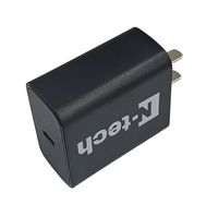 Adaptador de Corriente de Carga Rápida de 65 W, 20 V, 3,25 A, Cargador USB C PD, Cargador Universal para Teléfono y Portátil, Enchufe EU, US, UK, AU