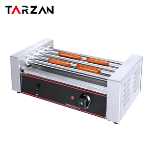 Machine à hot-dogs et saucisses électrique commerciale à 5 rouleaux, <span class=keywords><strong>chauffe</strong></span>-saucisses pour restaurant et hôtel - Product Image 4