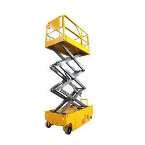 High Efficient Performance Electric Self Propelled Hydraulic 12m Upright Scissor Lift