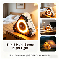 Lampe de bureau portable mécanique LED rechargeable USB-C à intensité variable, vente en gros d'usine, certifiée CE FCC RoHS, cadeau pour garçons et enfants