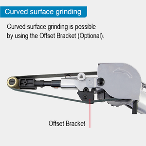 <span class=keywords><strong>Herramienta</strong></span> Neumática Profesional para Bandas Abrasivas de 10 mm y 20 mm, Pulidora Multifuncional de Alto Torque para Tratamiento de Superficies, Cumple con CE y RoHS - Product Image 6