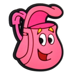 Hot phim hoạt hình nhà máy diy thiết kế mới mềm pvc giày khóa trang trí quyến rũ cho trẻ em làm tắc nghẽn <span class=keywords><strong>dora</strong></span> quyến rũ giày - Product Image 4