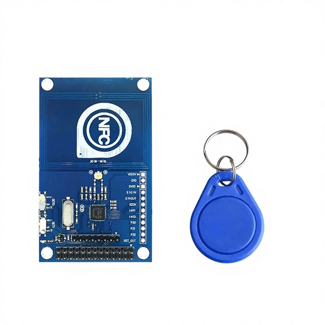 LXD 13.56MHz PN532 NFC Reader/Writer Module Compatible with Raspberry Pi with ID White Card