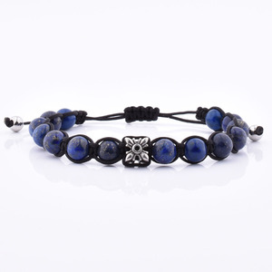 Fait à la main fou Agate pierre en acier inoxydable <span class=keywords><strong>gorille</strong></span> charme perlé bijoux Bracelet bijoux bracelets à breloques ensembles pour la vente en gros - Product Image 6