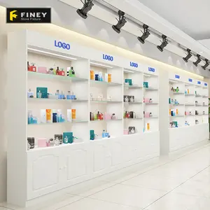 Kozmetik perakende mağaza mobilya tasarım alışveriş merkezi süpermarket vitrin kabinleri kozmetik için